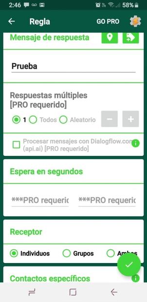 Usa el WhatsApp Auto para programar tus mensajes 
