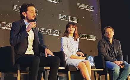 Diego Luna habla en México sobre "Rogue One"