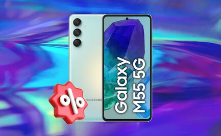 Samsung Galaxy M55 5G en súper descuento: tómate las mejores selfies por menos de 5 mil pesos