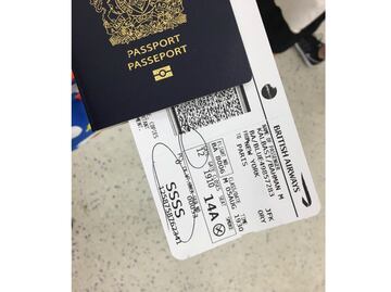 Malas noticias: ¿tu boleto de avión tiene el código SSSS?