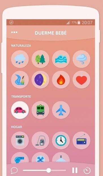 Apps para dormir a tu bebé