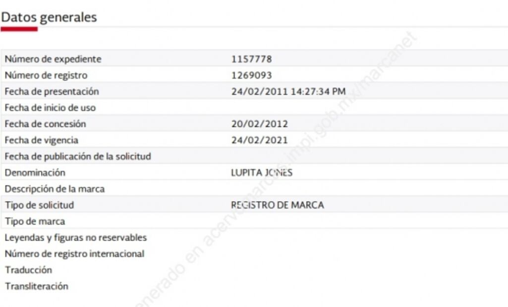 Lupita Jones, en riesgo de perder su marca registrada por no renovar
