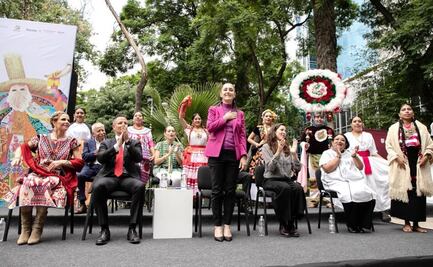 Sheinbaum anuncia representación de "La Guelaguetza" en Iztapalapa