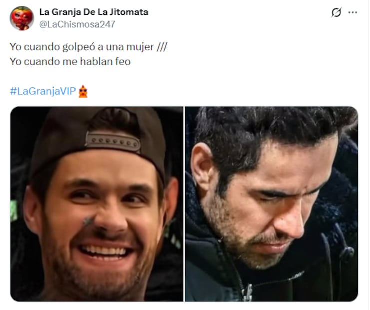 Memes de La Granja VIP. Foto: X