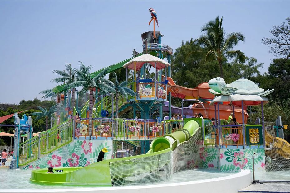 Las atracciones infantiles de Six Flags Oaxtepec son seguras y cuentan con vigilancia. Foto: SixFlags Oaxtepec