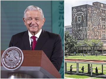 Cinco días seguidos de "pequeños cuestionamientos" y 6 frases de AMLO sobre la UNAM