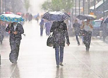 Se prevén lluvias en todo el país