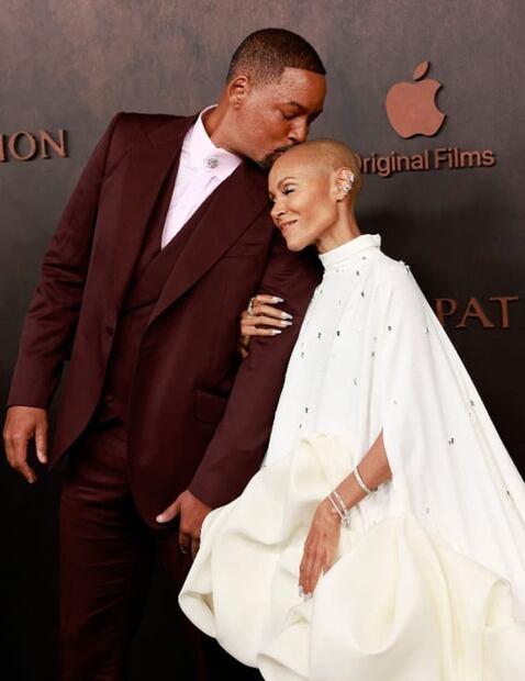 Will Smith y Jada reaparecen juntos en alfombra roja de la nueva cinta del actor