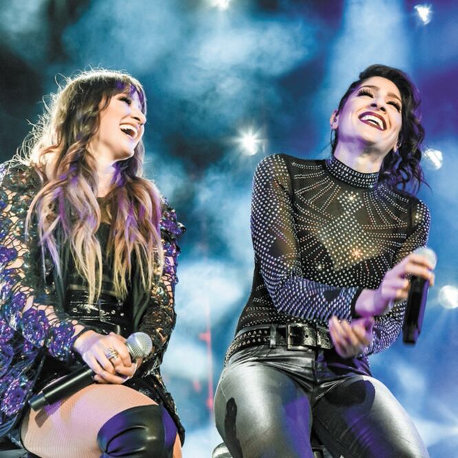 Las hermanas inundaron de recuerdos y éxitos el Coloso de Reforma. OCESA