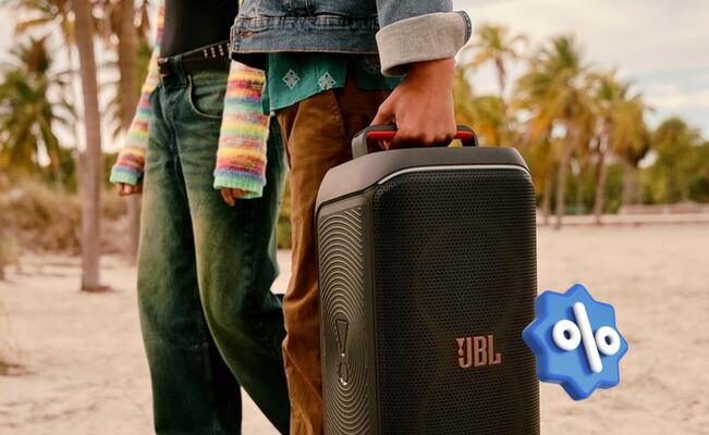 JBL PartyBox Club 120 baja de precio: 44% de descuento y hasta 12 horas de música