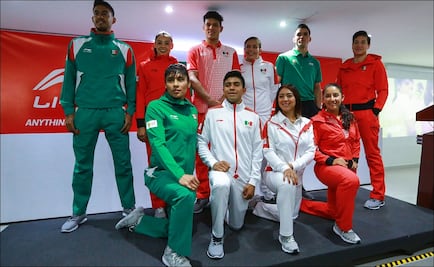 Presentan uniformes para la delegación mexicana de Panamericanos