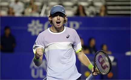 Alex de Miñaur eliminó a Holger Rune y es la gran revelación del Abierto Mexicano de Tenis