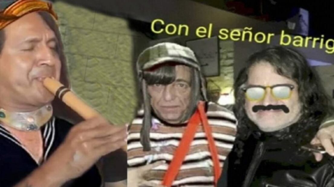 Tras el "Chavo del 8 metalero" aparece "Quico andino"