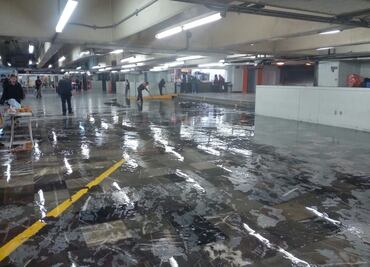 Se vuelve a inundar la Línea A del Metro