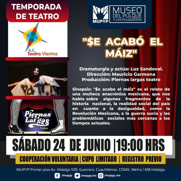 Teatro en la CDMX