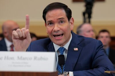 "Trump no se duerme"; Rubio defiende salud mental del presidente de EU