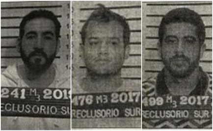Se fugan 3 reos del Reclusorio Sur; iban a extraditarlos a EU