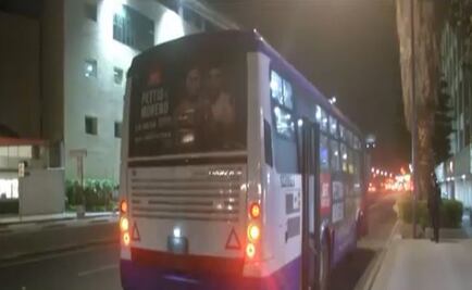 Se fuga tras asaltar camión en cruce de Chapultepec y Balderas