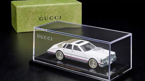 Gucci celebra 100 años con un Hot Wheels de edición limitada