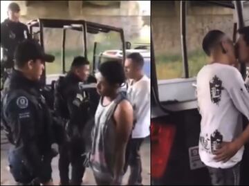 Policías de Celaya, Guanajuato, humillan a detenidos; los obligan a besarse y pelear entre ellos