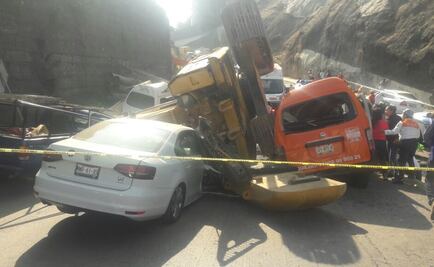 Mapa. Lugar del accidente de excavadora en Interlomas