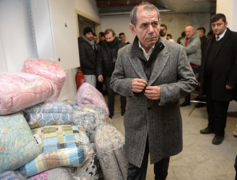 Galería: Galatasaray, el equipo turco que manda toneladas de ayuda a los afectados por los terremotos