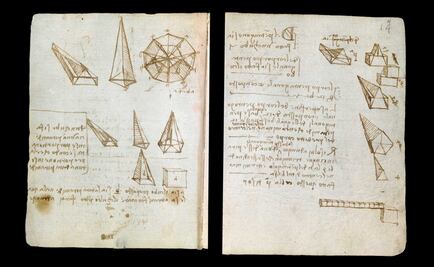 Digitalizan dos cuadernos de Leonardo da Vinci