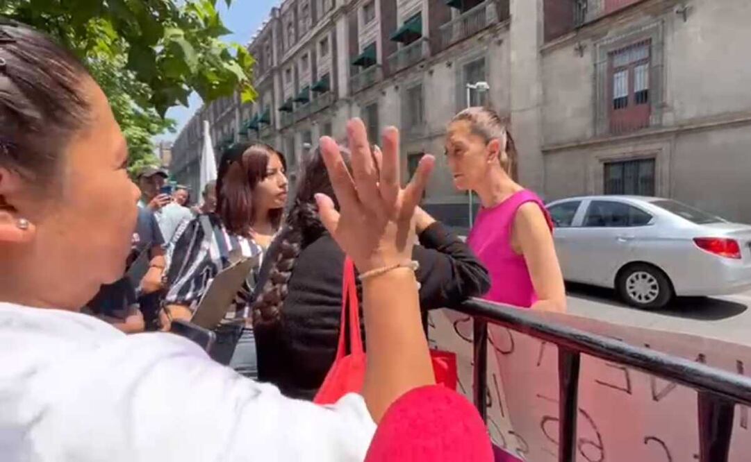 La jefa de Gobierno acompañó al Presidente al abanderamiento de los deportistas mexicanos en Palacio Nacional. Foto: captura de video