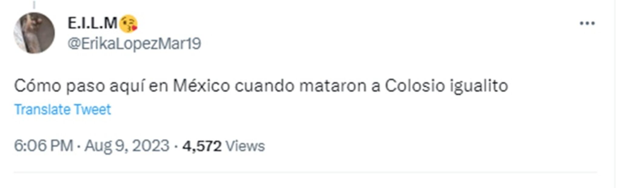 Evocan a Colosio tras asesinato de Fernando Villavicencio en Ecuador. Foto: Twitter