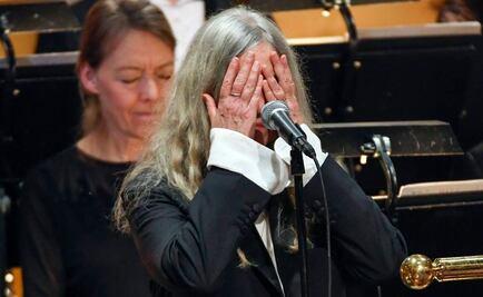 La emoción traicionó a Patti Smith en los Nobel