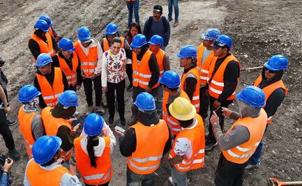 Claudia Sheinbaum supervisa construcción de unidad habitacional en Hidalgo; impulsa más de un millón de viviendas dignas