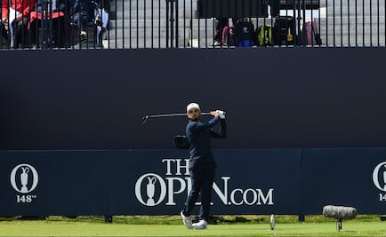 Abraham Ancer terminó la primera ronda de The Open