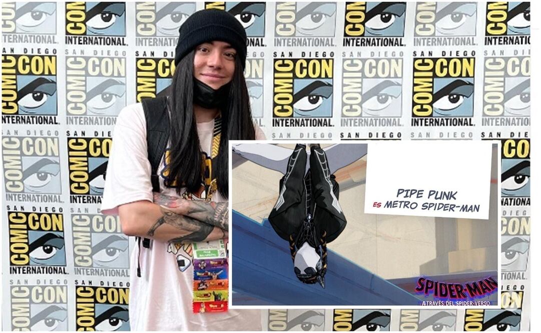 PipePunk como Metro Spider-Man. / Fotos: Instagram @ivnnghtmr
