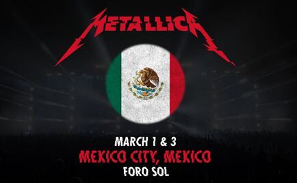 Metallica abre segunda fecha en el Foro Sol