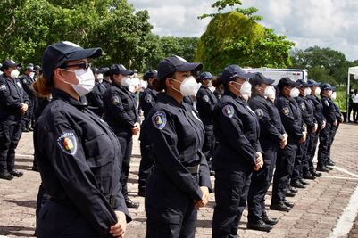 Crean el "Grupo Victoria", policía integrada por mujeres en Quintana Roo en honor a migrante asesinada 