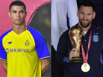 Esta es la lista de futbolistas que jugaron con Cristiano Ronaldo y Lionel Messi