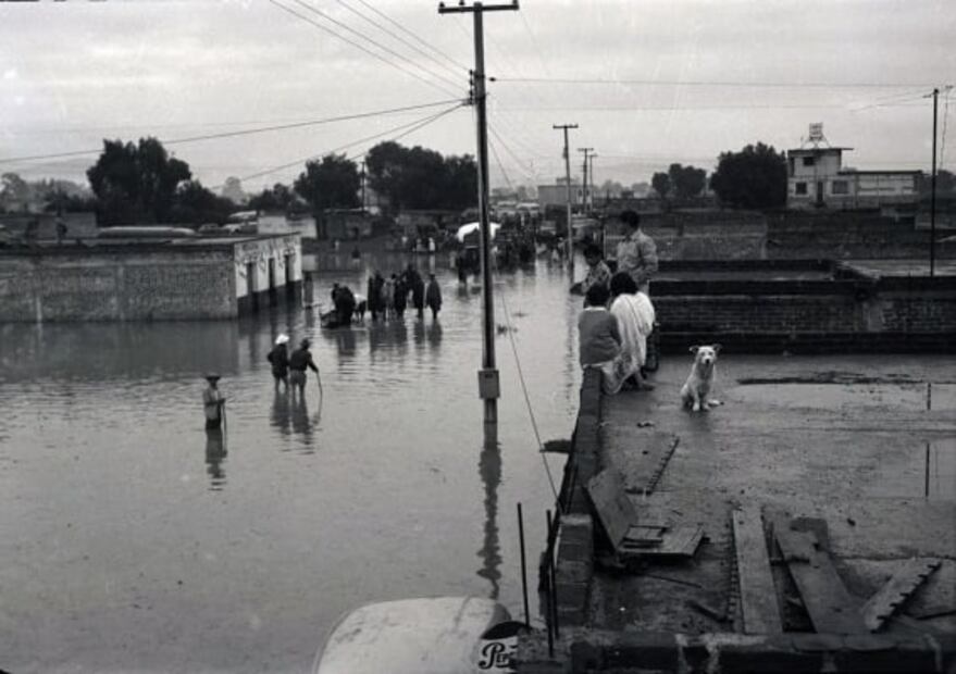 El diluvio que desbordó los ríos de la CDMX en 1955