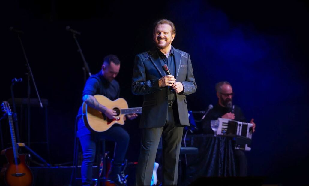 Joaquín Galán, integrante de Pimpinela, dúo argentino.
Foto: Auditorio Nacional, cortesía