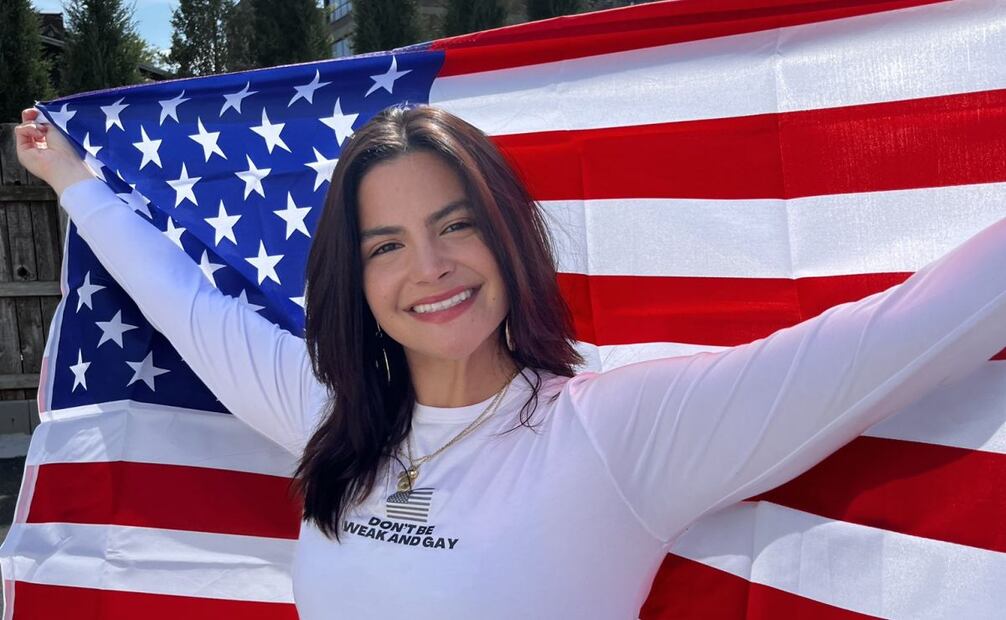 Valentina Gómez candidata republicana al congreso de Texas. Foto: X @ValentinaForUSA