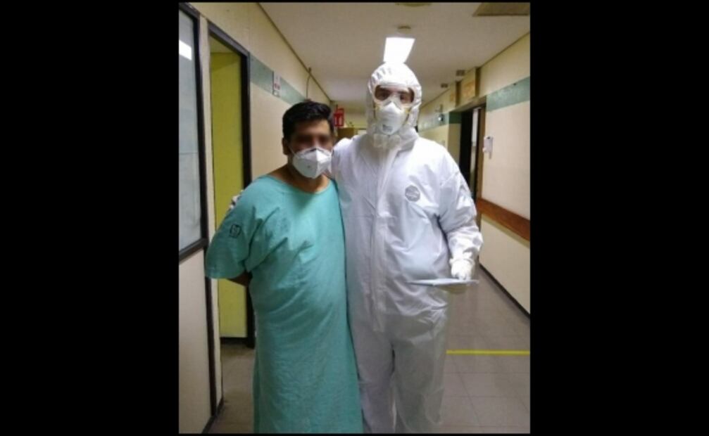 Con plasma y una videollamada, Adrián logró vencer al coronavirus 