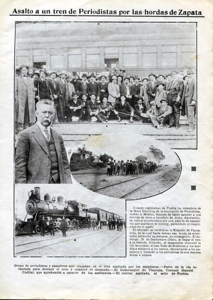 Cómo atacaban antes a los trenes 