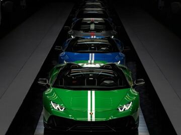 Lamborghini celebra 60 años con tres Huracán de edición especial
