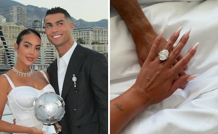 Así es el anillo de compromiso de Georgina Rodríguez que le dio Ronaldo