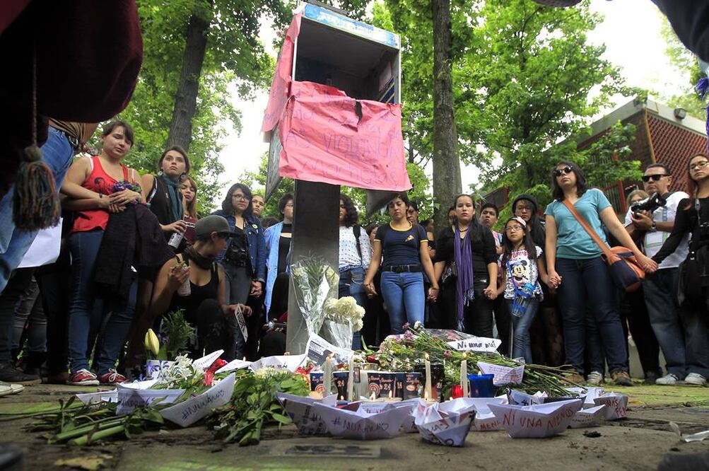 El lugar donde fue encontrado el cuerpo de Lesvy. (Xinhua)