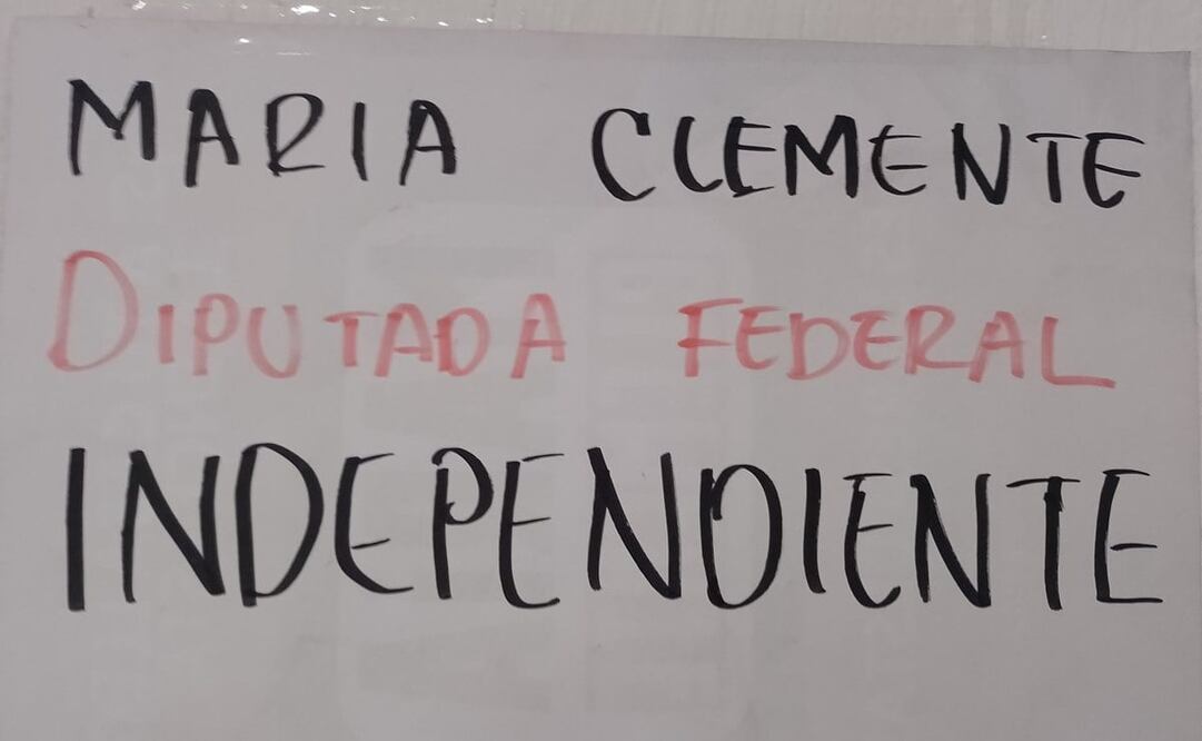 FOTO: tomada de @MARIACLEMENTEMX