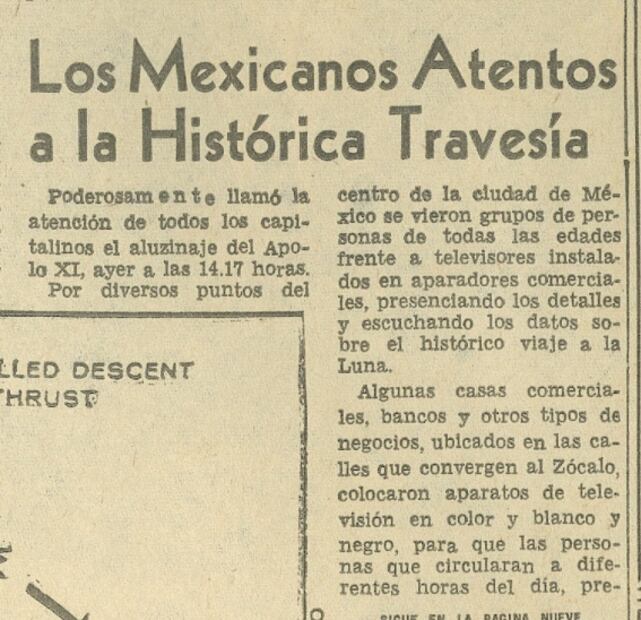 Así se vivió en la Tierra la llegada a la Luna