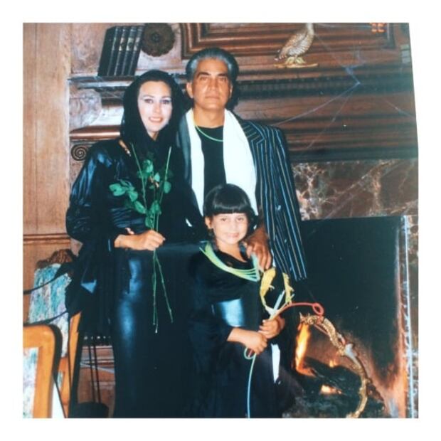 Así lucía Génesis, la hija menor del Puma Rodríguez, en su niñez