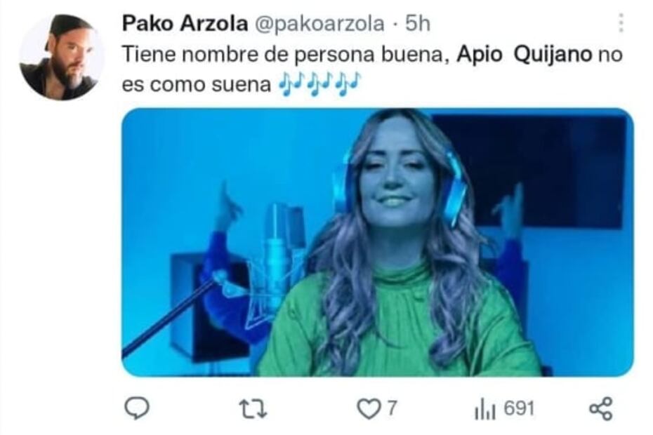 Reviven con memes beso de Erik Rubin y Apio Quijano tras terminar con Andrea Legarreta
