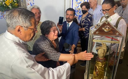 Relíquia de San Judas Tadeo en Álvaro Obregón; entre lágrimas, devotos piden la intercesión del santo en sus vidas