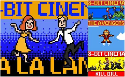 Grandes clásicos del cine en 8 bits